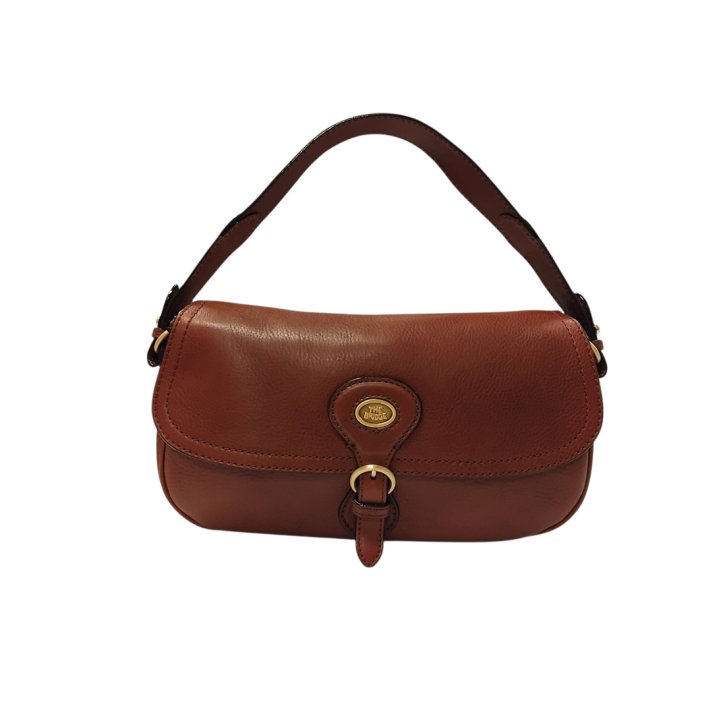 the bridge Schultertasche marrone